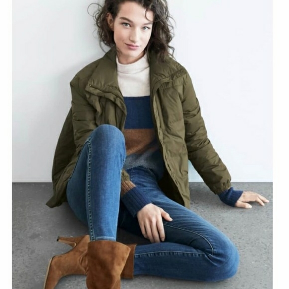 NWT Madewell Travel Buddy Packable Puffer Jacket L - Picture 9 of 9